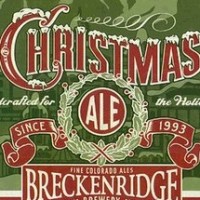 breckenridge christmas ale label square