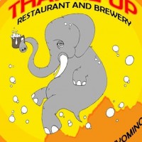 thai me up brewery round logo