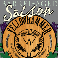 Yellowhammer Saison de Detente Chardonnay Wine Barrel-aged Saison