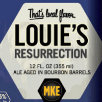 Milwaukee Louie's Resurrection Bourbon Barrel Aged Amber Ale
