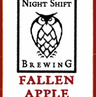 Night Shift Fallen Apple Barrel-Aged Golden Ale label