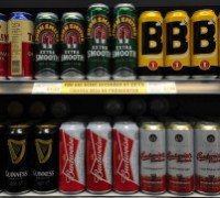 beer shelf