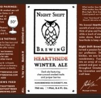 Night Shift Hearthside label