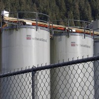 Alaskan Brewing tanks