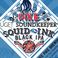 Pike Puget Soundkeeper Squid Ink Black IPA