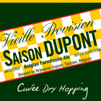 Saison Dupont Cuvee Dry Hopping label