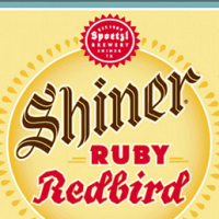 Shiner Ruby Redbird 12oz can