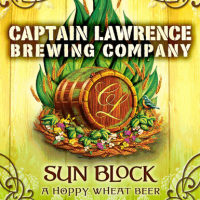 captain lawrence sun block hoppy wheat beer