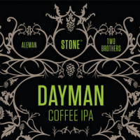 dayman coffee ipa label stone two brothers