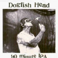 dogfish head 90 minute ipa original label