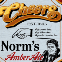 Cheers Norm’s Amber Ale