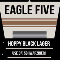 The Tap Eagle Five Hoppy Black Lager