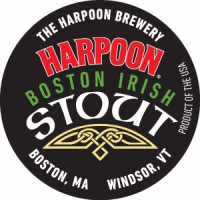 Harpoon Boston Irish Stout label