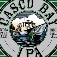 Casco Bay IPA label