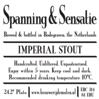 De Molen Spanning and Sensatie Imperial Stout