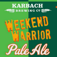 Karbach Weekend Warrior Pale Ale label