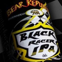 bear republic black racer banner