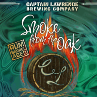 Captain Lawrence Smoke from the Oak Rum Barrel Aged Imperial Porter