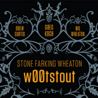 w00tstout beer label stone wil wheaton