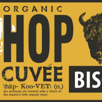 bison hop cuvee label