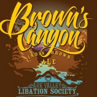 Brown's Canyon India Brown Ale label