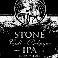 Stone Cali-Belgique IPA label