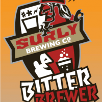 surly bitter brewer label