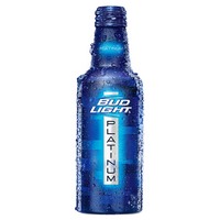 BUD LIGHT PLATINUM RECLOSABLE ALUMINUM BOTTLE