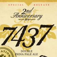 Elevation 7437 label