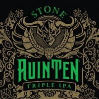 Stone RuinTen Triple IPA label BeerPulse