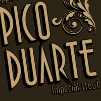 Due South Apple Brandy Barrel Aged Pico Duarte Imperial Stout
