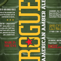 Rogue American Amber Ale label