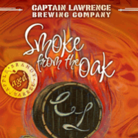 Captain Lawrence Apple Brandy Barrel Aged Smoke From the Oak Imperial Smoked Porter