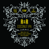 Stone R&R Coconut IPA label new