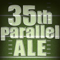 35th Parallel Ale label