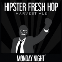 Monday Night Hipster Fresh Hop Harvest Ale label