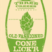 Three Creeks Ole Fashioned Cone Lick'r Fresh Hop Ale