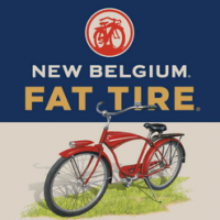 New Belgium Fat Tire can