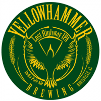 Yellowhammer Lost Highway IPA label