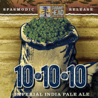 Swamp Head 10-10-10 Imperial IPA label