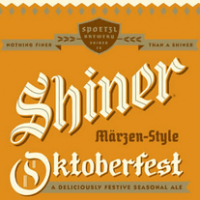 Shiner Oktoberfest label
