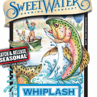 SweetWater Whiplash White IPA label