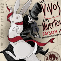 Jolly Pumpkin Los Vivos and Los Muertos Saison label lo-res