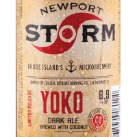 Newport Yoko Dark Ale label 2