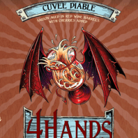 4 Hands Cuvee Diable Red Wine Barrel Aged Saison