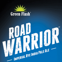 Green Flash Road Warrior Imperial Rye IPA label
