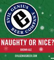 Evil Genius Naughty or Nice? Brown Ale
