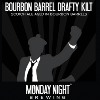 Monday Night Bourbon Barrel Aged Drafty Kilt Scotch Ale