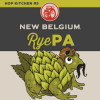 New Belgium RyePA label