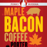 Funky Buddha Maple Bacon Coffee Porter label